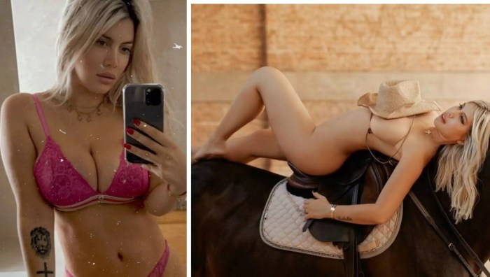 Wanda Nara breasts