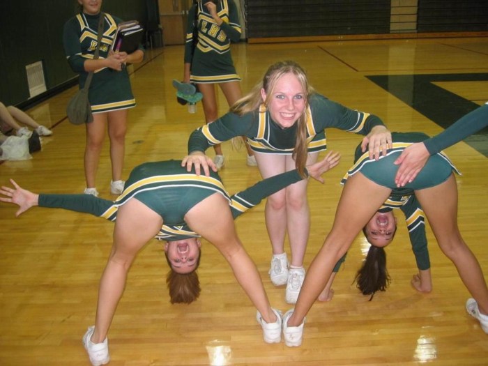 Girl support group without panties