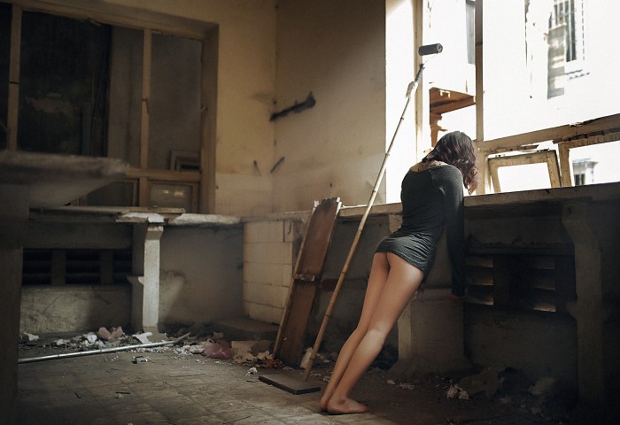 Related girls in the basement